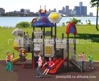 【廣州金米奇供應大型兒童組合滑梯 廣州組合滑梯工廠 JMQ-12028】價格,廠家,圖片,滑梯設備,廣州市金米奇康體設備-